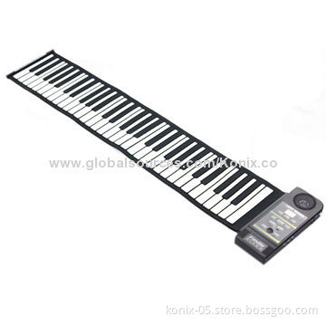 Cheapest silicone roll up piano with 61 keyboard